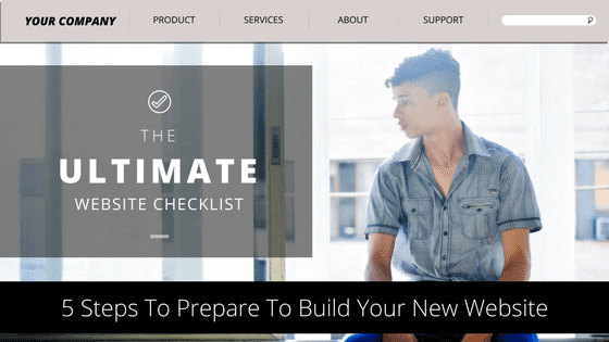 Download the New Website Checklist Now!